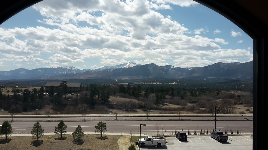 Here's The View From My Work!