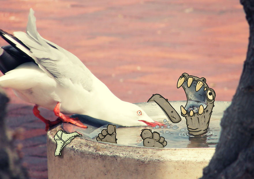 I Add Monsters To Everyday Life To Make It More Fun I Add Monsters To Everyday Life To Make It More Fun