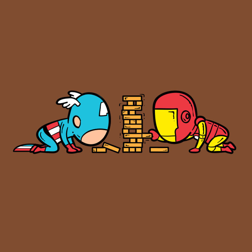 I Made A Parody Series Of Illustrations Of Characters Of Civil War Movie