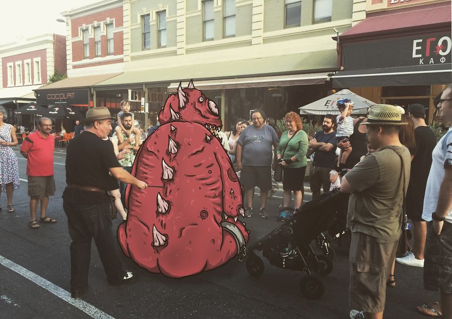 I Add Monsters To Everyday Life To Make It More Fun I Add Monsters To Everyday Life To Make It More Fun