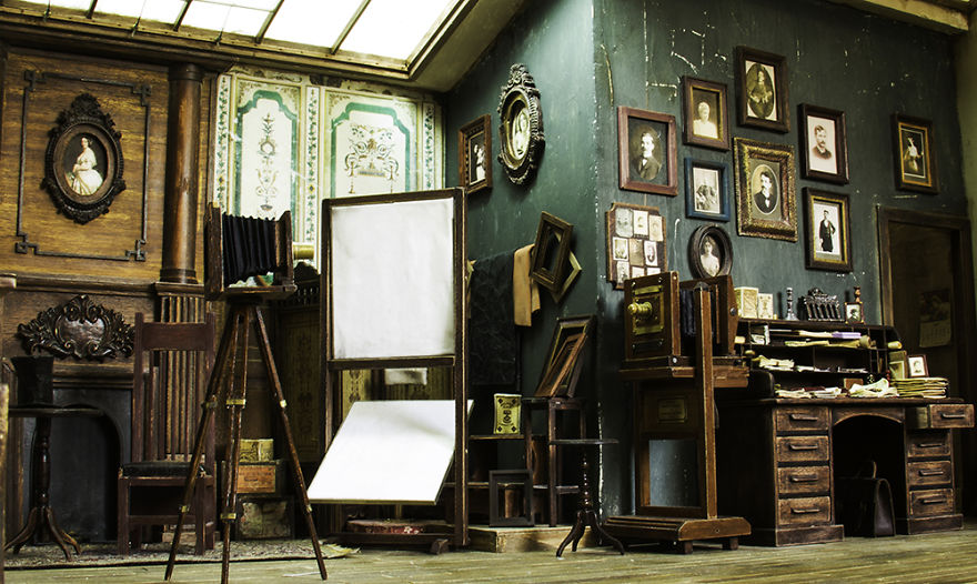 I Built A Miniature 1900s Photo Studio In Honor Of An Old Photographer I Built A Miniature 1900s Photo Studio In Honor Of An Old Photographer