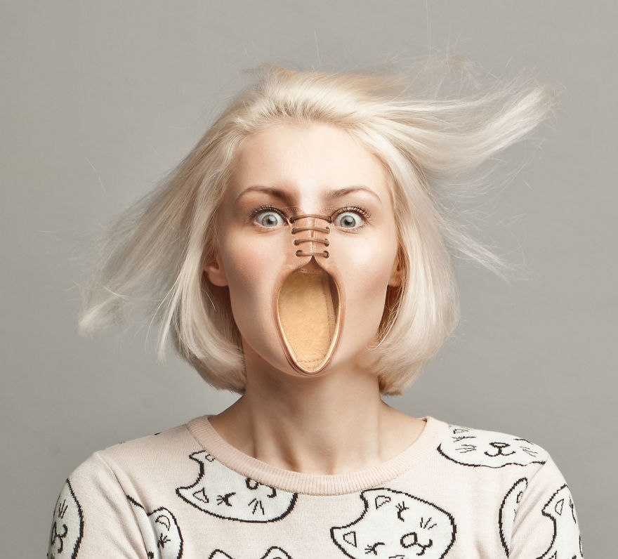 I Merged Faces With Shoes To Create Shoe Emotions I Merged Faces With Shoes To Create Shoe Emotions