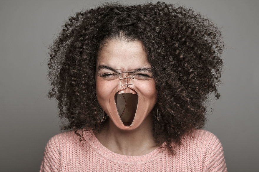 I Merged Faces With Shoes To Create Shoe Emotions I Merged Faces With Shoes To Create Shoe Emotions