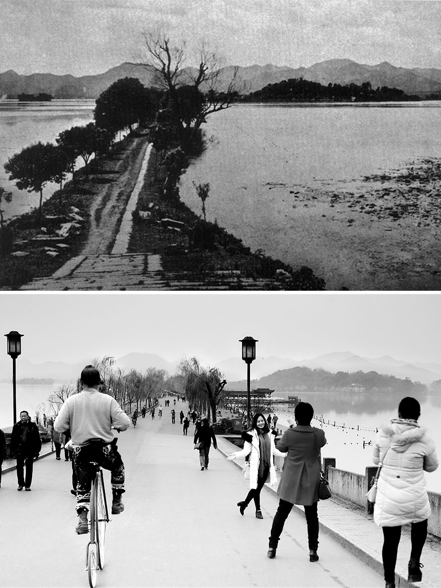 I Reshot Old Photos Of China To Show How It Changed In 100 Years I Reshot Old Photos Of China To Show How It Changed In 100 Years