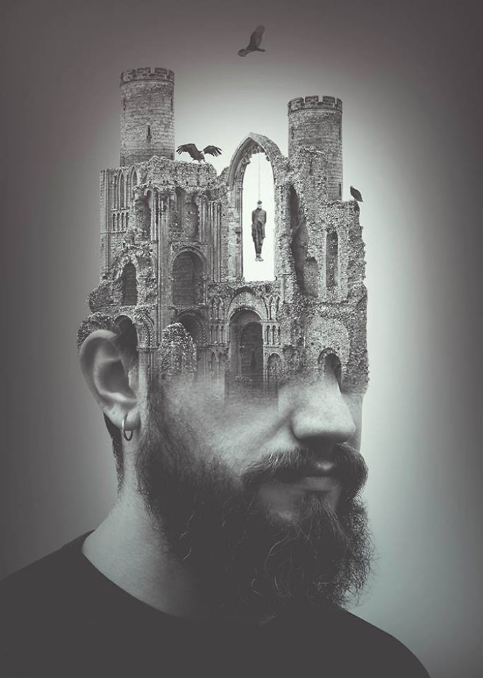 I Create Surreal Self-Portraits That Depict My Mood