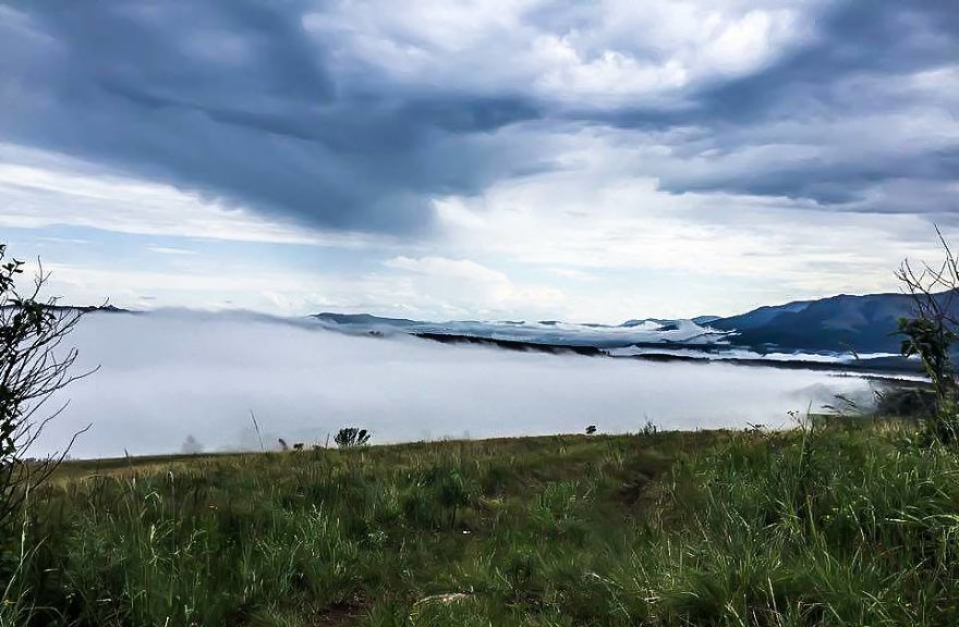 My View From My Office, In Mapumalanga South Africa! Those Are Clouds