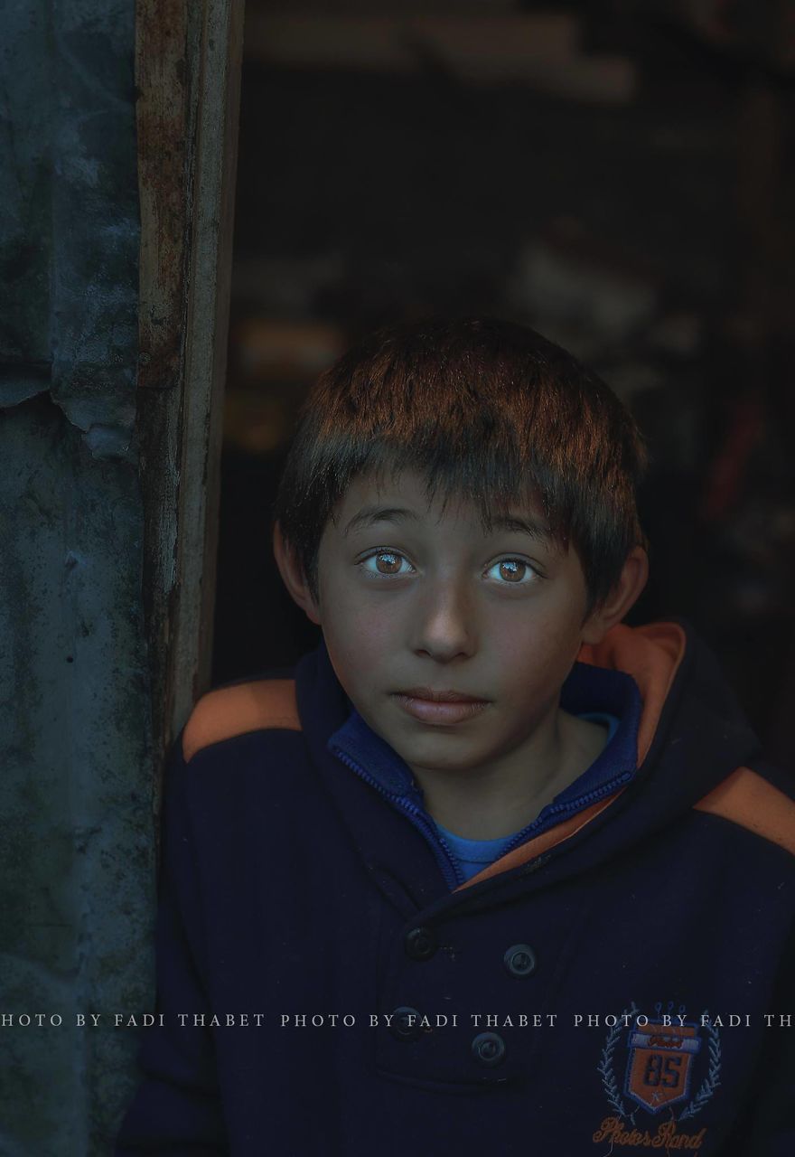 Palestinian Photographer Captured The Colors Of Children's Eyes In Gaza