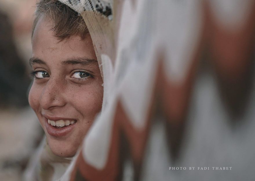Palestinian Photographer Captured The Colors Of Children's Eyes In Gaza