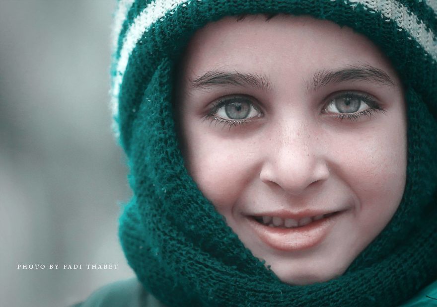 Palestinian Photographer Captured The Colors Of Children's Eyes In Gaza Palestinian Photographer Captured The Colors Of Children's Eyes In Gaza