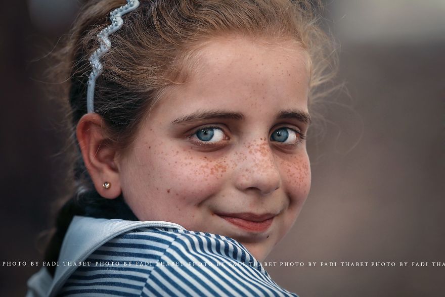Palestinian Photographer Captured The Colors Of Children's Eyes In Gaza