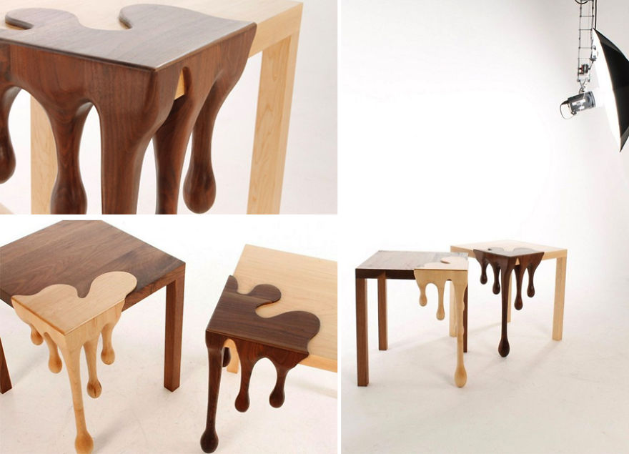 Dripping Chocolate Table (design: Matthew Robinson)