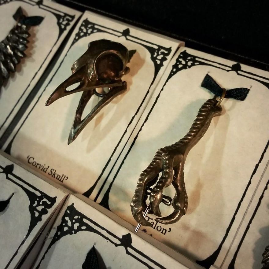 Studio Hibernacula Creates Hand Made Occult And Spiritual Wonders You Can Wear Every Day!