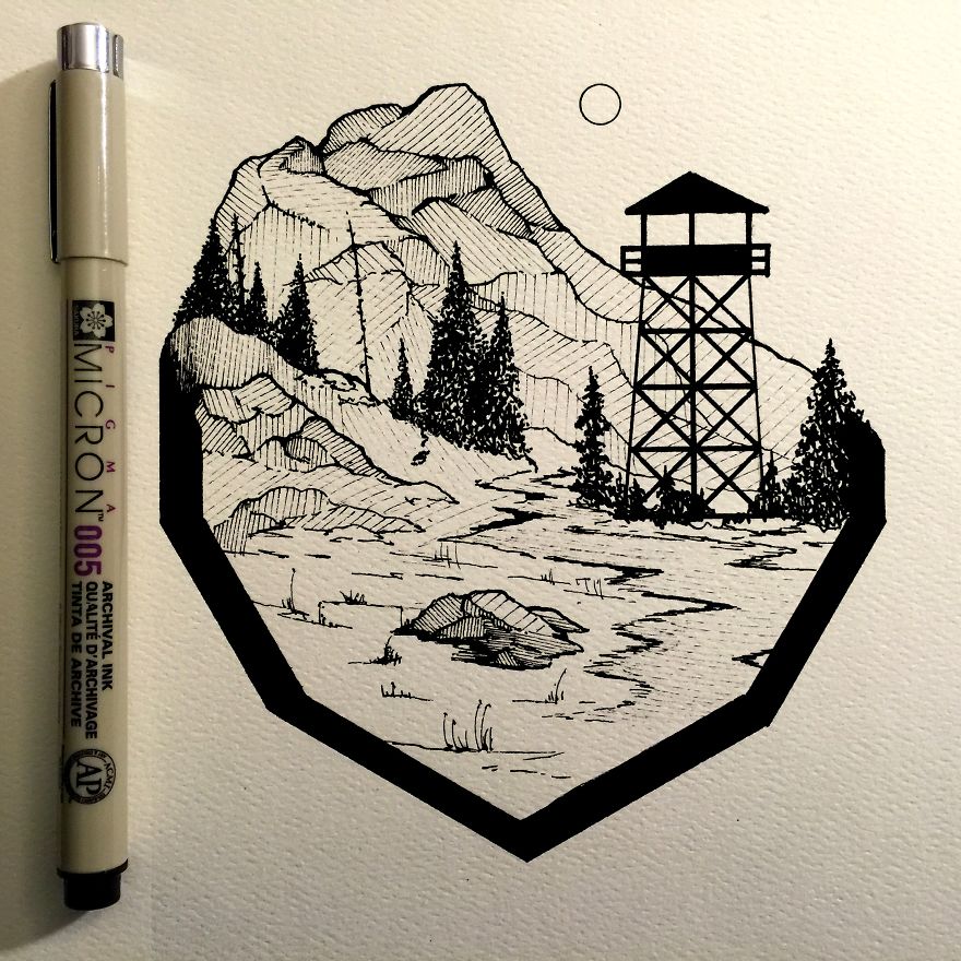 I've Been Drawing One Illustration A Day For 2 Years