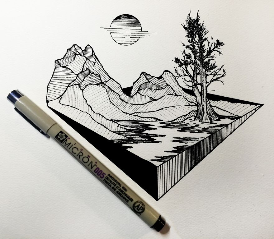 I've Been Drawing One Illustration A Day For 2 Years