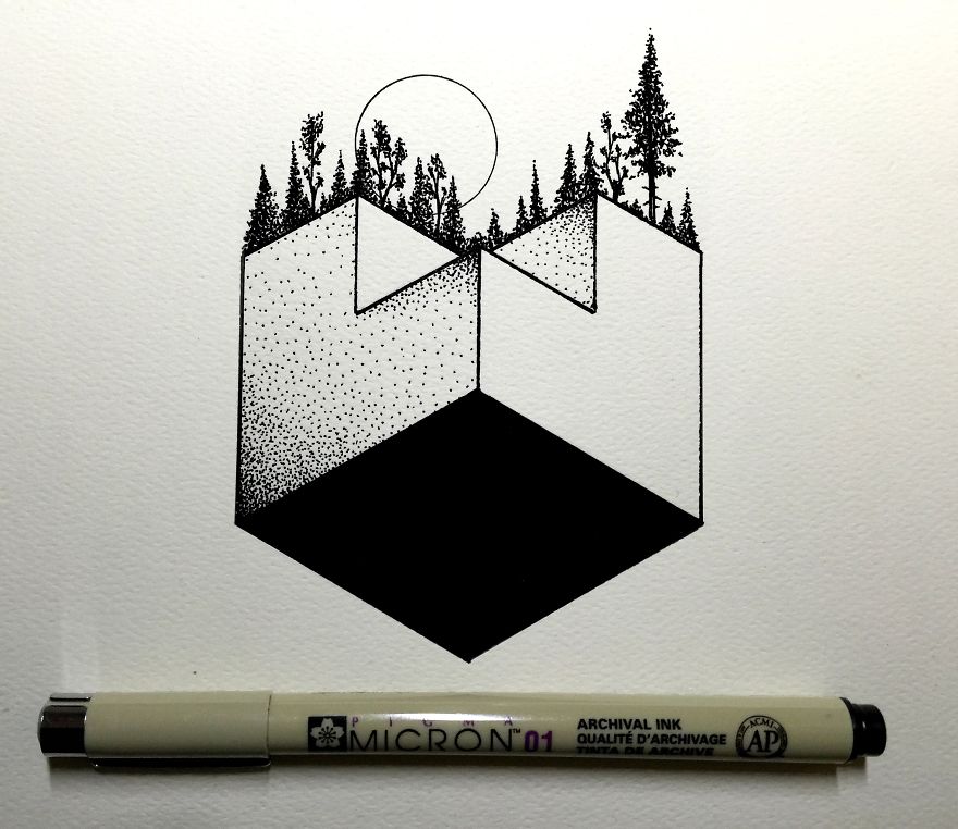 I've Been Drawing One Illustration A Day For 2 Years