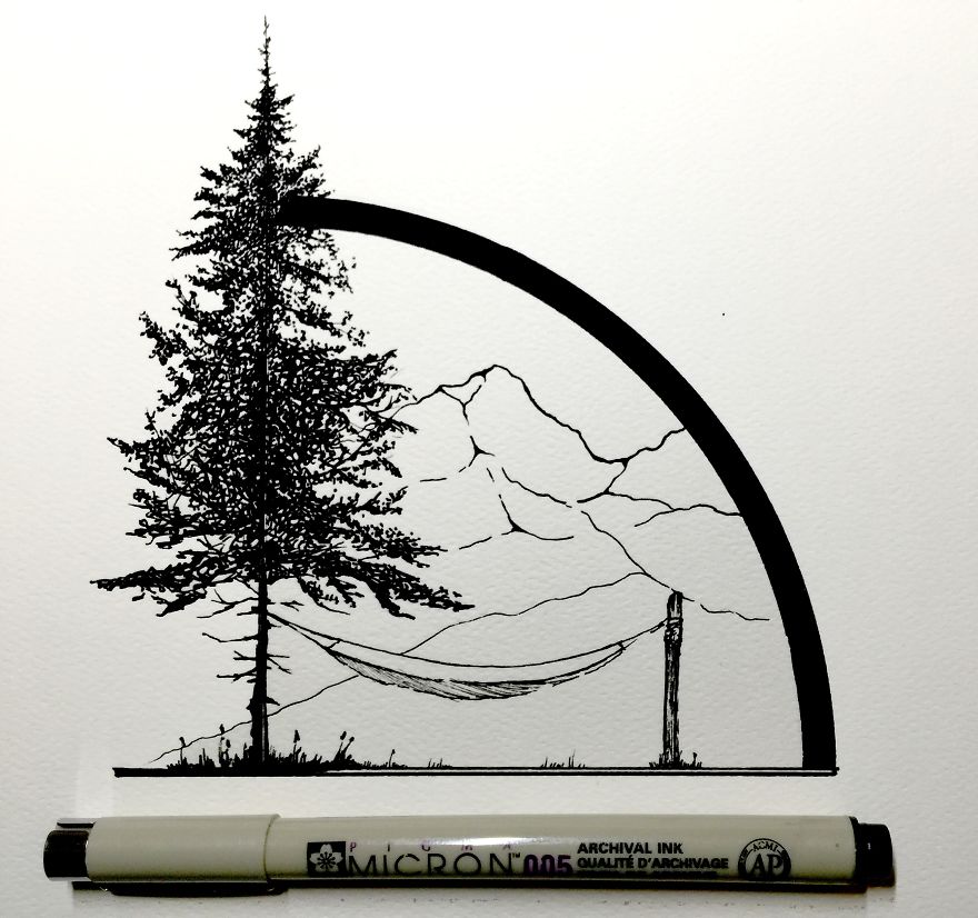 I've Been Drawing One Illustration A Day For 2 Years