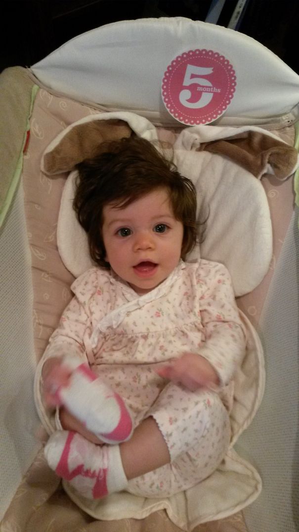 Our Little One At 5 Months Old!!