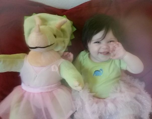 Baby Amy. About 4 1/2 Months Old :)