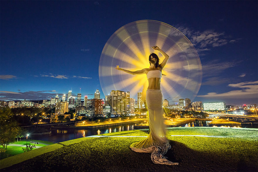 Light-Painting: We Travel Around The World To Create Fantasy Portraits Light-Painting: We Travel Around The World To Create Fantasy Portraits