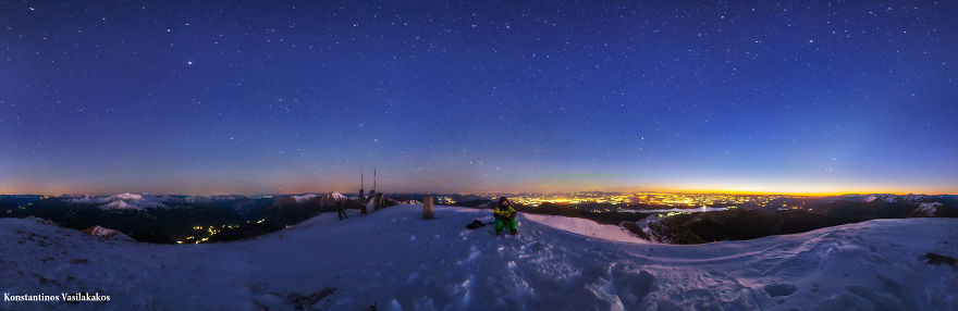 I Spent The Night On Top Of The Mountain Voutsikaki