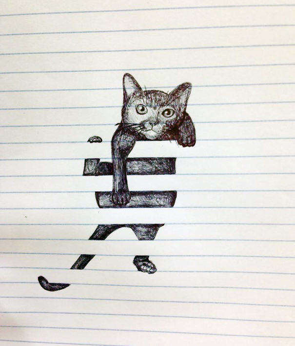 9 Awesome Drawings By Artists Who Don't See Lines As Boundaries