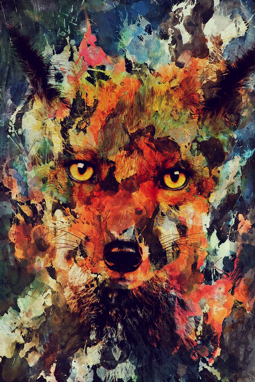 My Animal Portraits In Watercolor