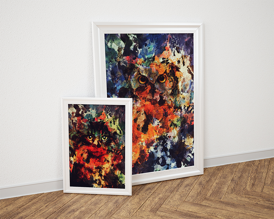 My Animal Portraits In Watercolor