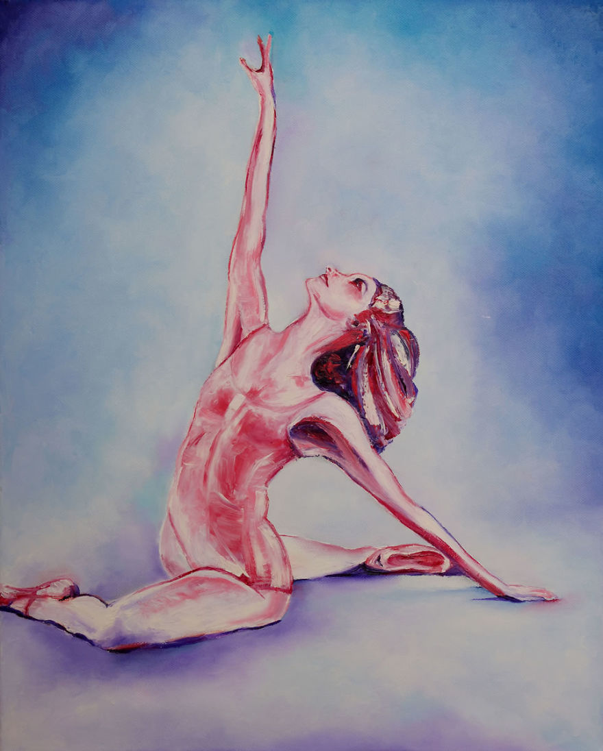 I Paint Colourful Portraits Using My Fingers I Paint Colourful Portraits Using My Fingers