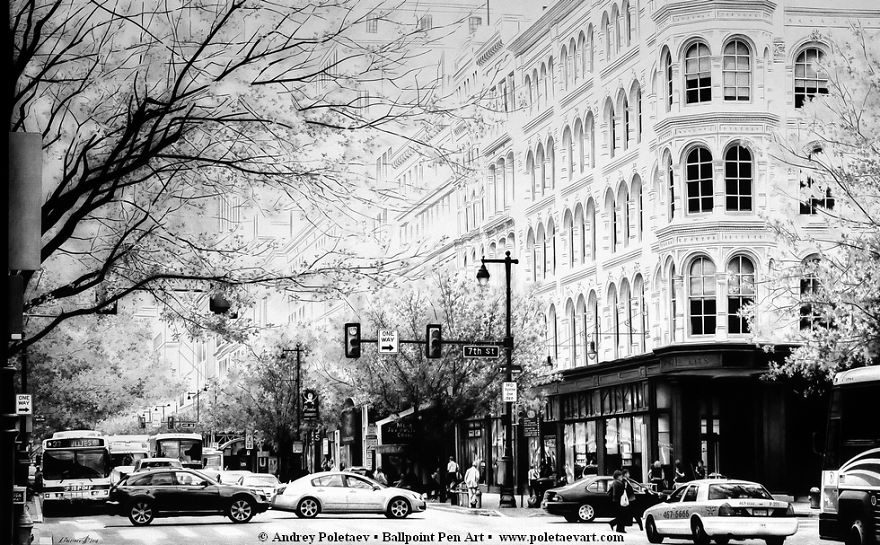 Realistic Ballpoint Pen Drawings That Take Me Up To 300 Hours Realistic Ballpoint Pen Drawings That Take Me Up To 300 Hours