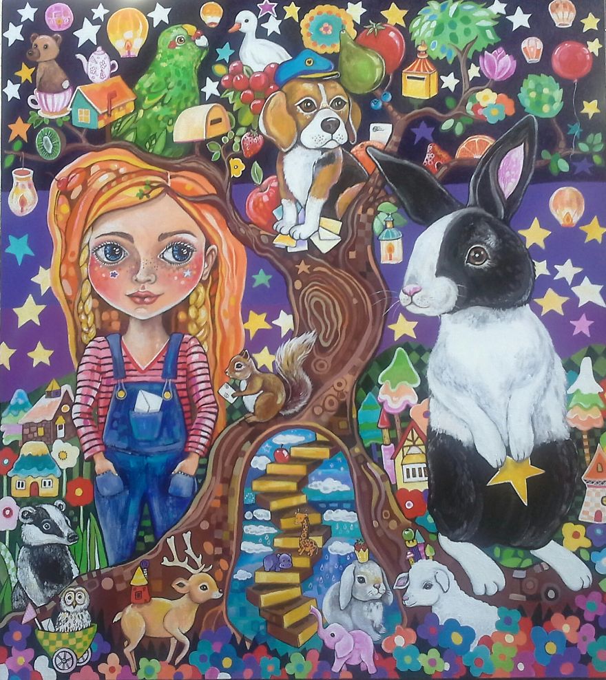 I Paint Vibrant Stories Where All Animals Are Equal And Cared For I Paint Vibrant Stories Where All Animals Are Equal And Cared For