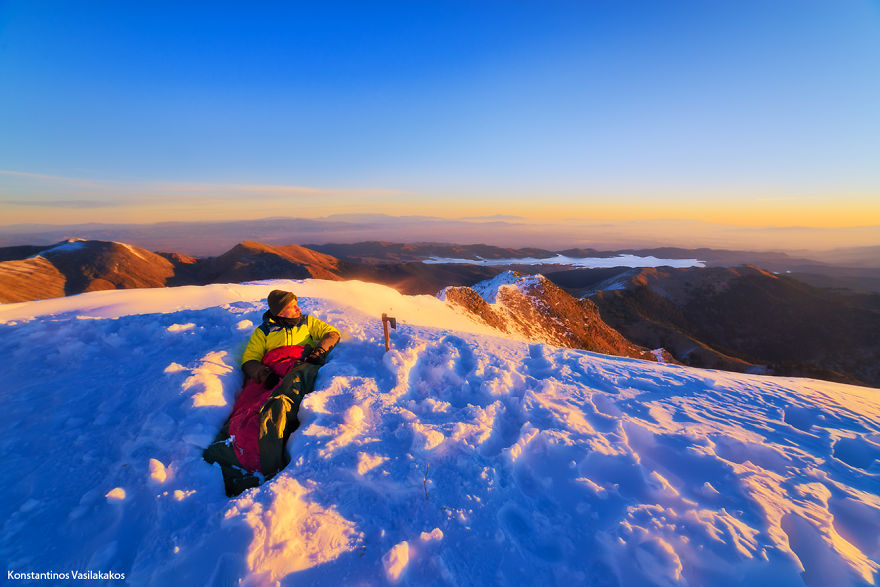 I Spent The Night On Top Of The Mountain Voutsikaki