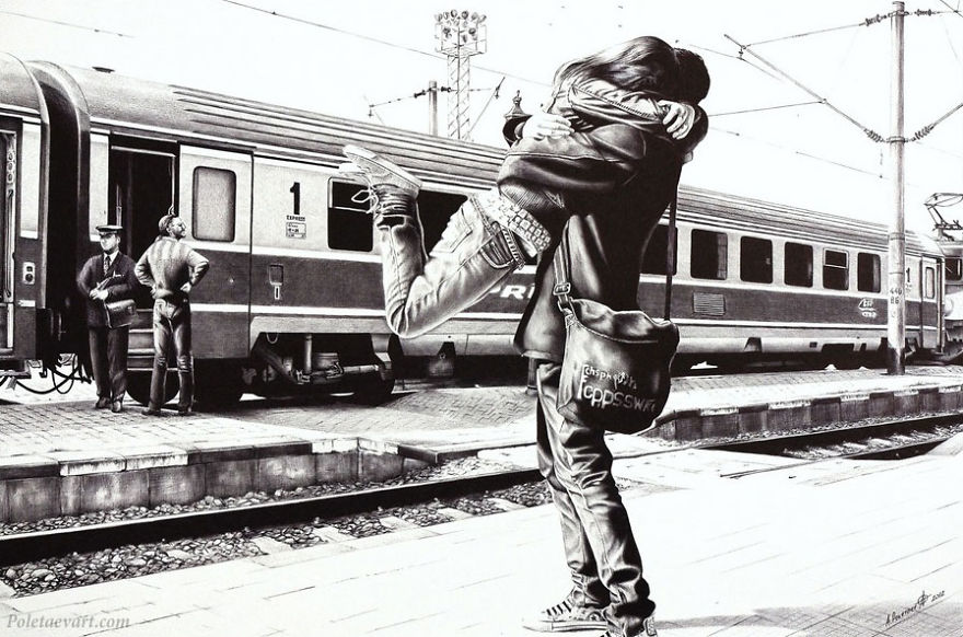 Realistic Ballpoint Pen Drawings That Take Me Up To 300 Hours