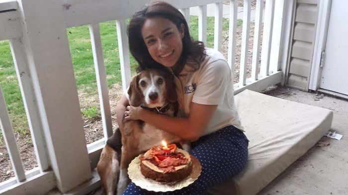 Sebastian's Sweet 16 Peanut Butter Bacon Cake (he Was Battling Lymphoma But Partied In Style!)