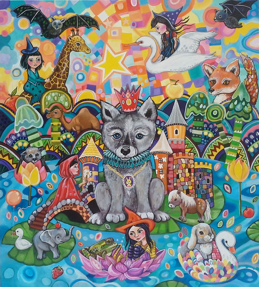 I Paint Vibrant Stories Where All Animals Are Equal And Cared For I Paint Vibrant Stories Where All Animals Are Equal And Cared For