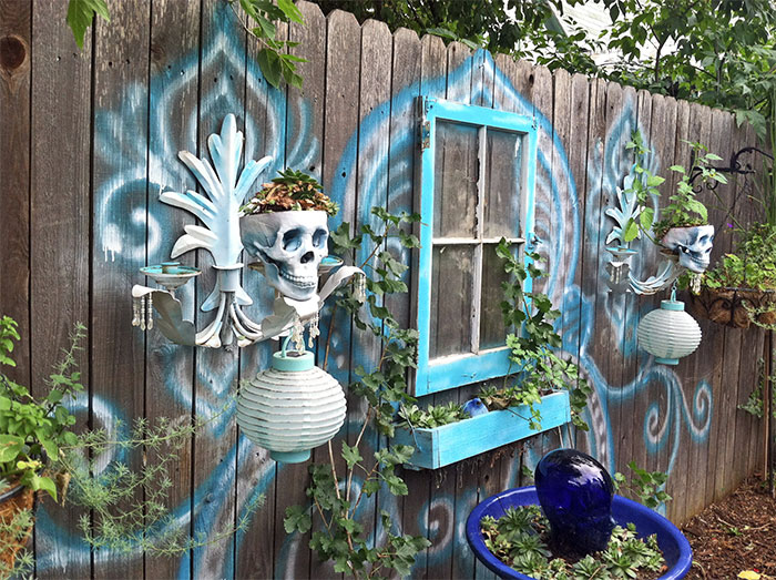 Bohemian Fence Decor