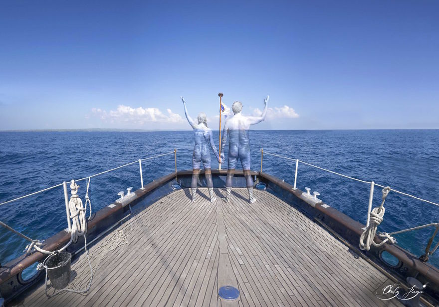 I Paint People Into The World I Paint People Into The World