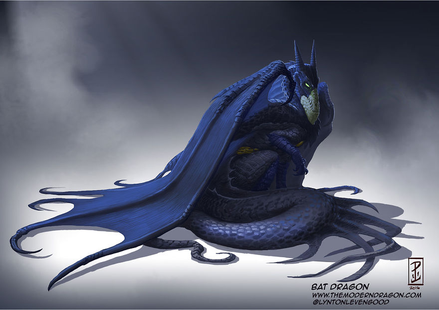 I Re-Imagined Popular Comic Characters As Dragons I Re-Imagined Popular Comic Characters As Dragons