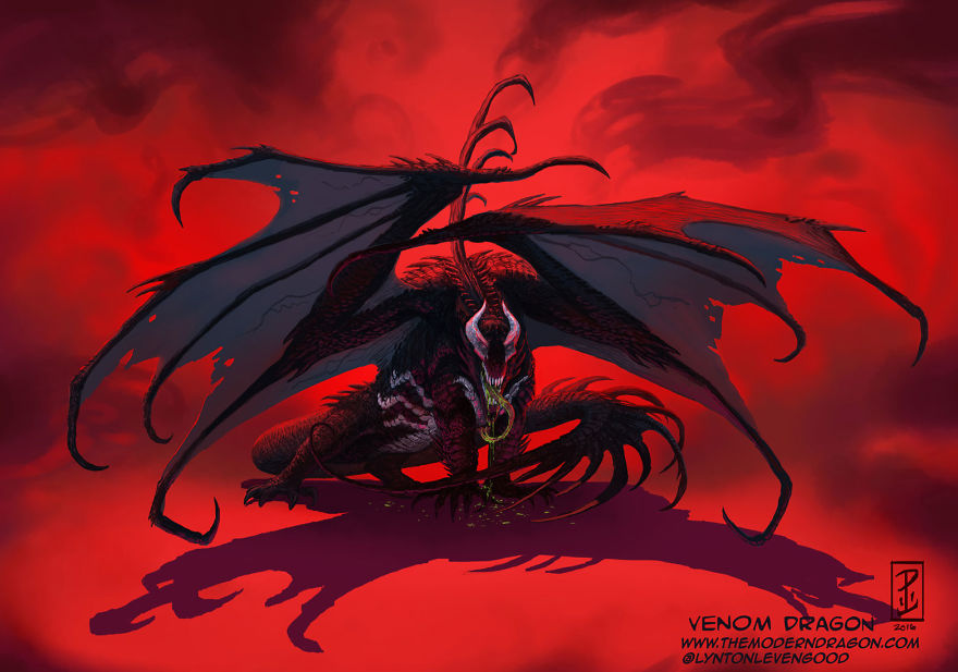 I Re-Imagined Popular Comic Characters As Dragons I Re-Imagined Popular Comic Characters As Dragons