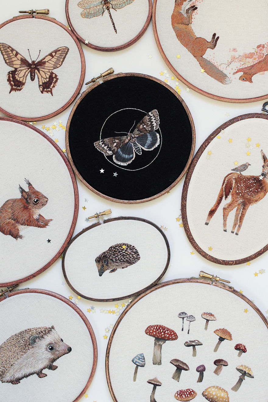 I Transform Pets Into Hand-Embroidered Portraits I Transform Pets Into Hand-Embroidered Portraits