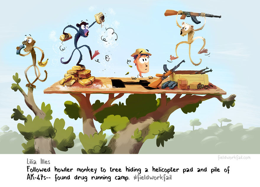 I Illustrate Humorous Stories Of Scientists Failures