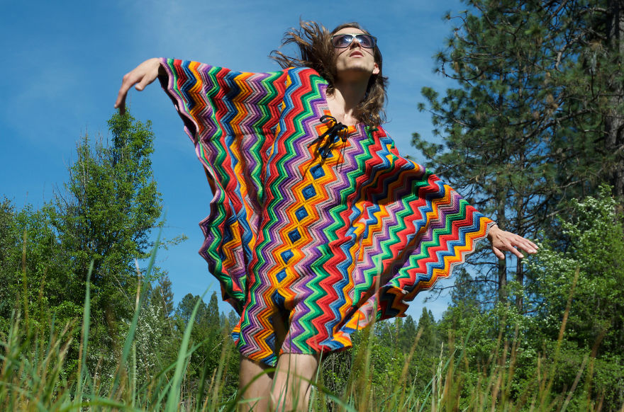 I Turn Grandma's Blankets Into Clothes I Turn Grandma's Blankets Into Clothes