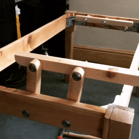 I Turned My Old Coffee Table In A Glow-In-The-Dark Epoxy Map Of The World