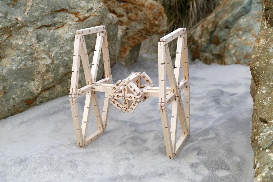 I Used Construction Toys To Build Star Wars Characters