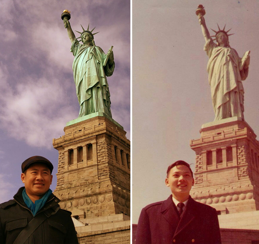 I Went To America To Walk In The Footsteps Of My Dad, Who Passed Away Before I Was Born