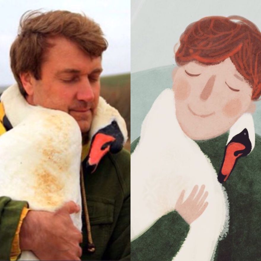 Injured Swan Embrace Injured Swan Embrace