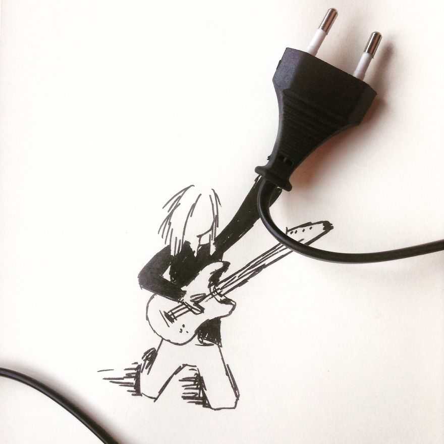 I Turn Everyday Objects Into Witty Illustrations (Part 6)