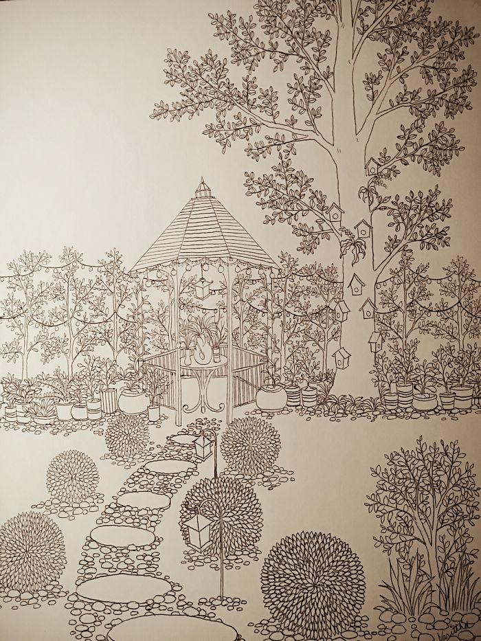 Coloring Books Cost A Bit Too Much So I Draw My Own Coloring Pages