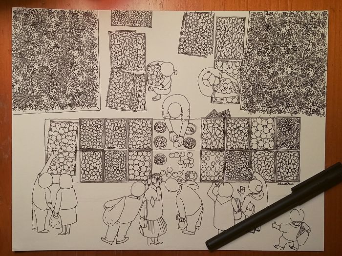 Coloring Books Cost A Bit Too Much So I Draw My Own Coloring Pages