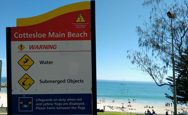 There's Water At The Beach?