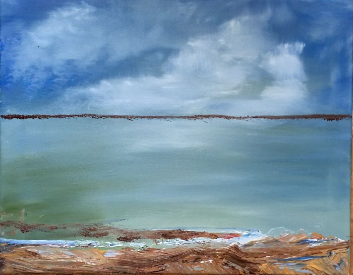 Spring Thaw At The Lake.